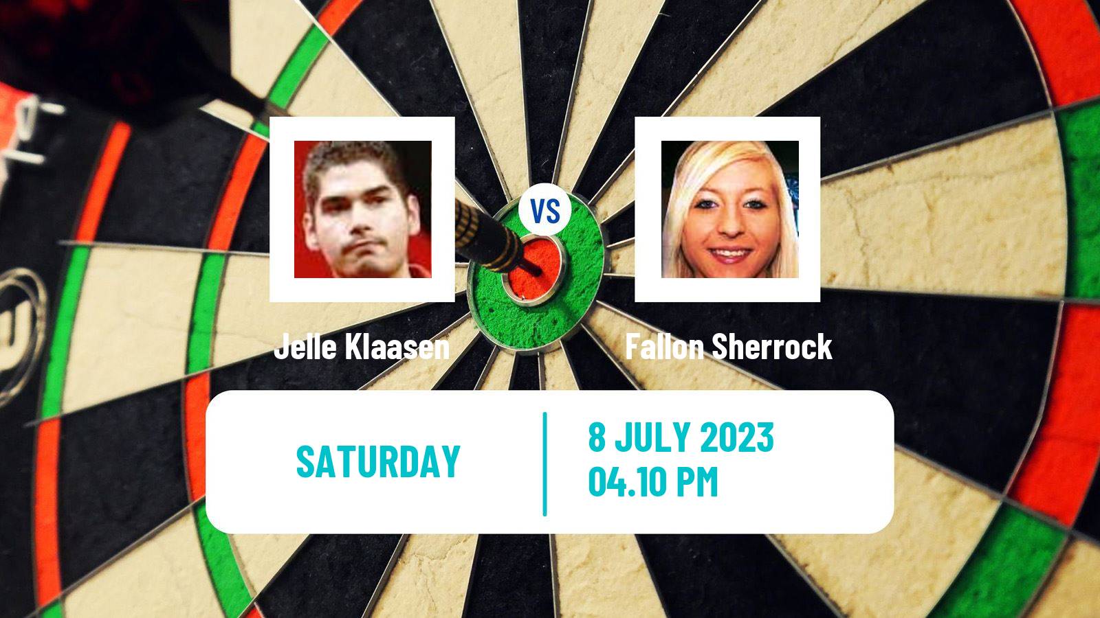 Darts Modus Super Series Jelle Klaasen - Fallon Sherrock
