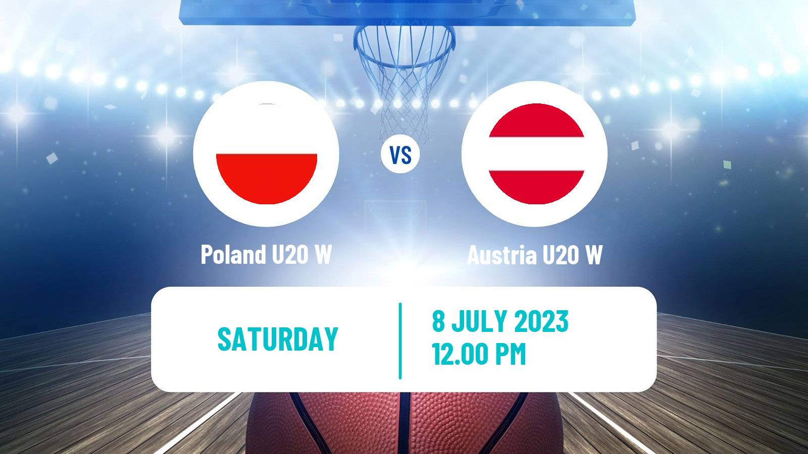 Basketball Friendly International Basketball Women Poland U20 W - Austria U20 W