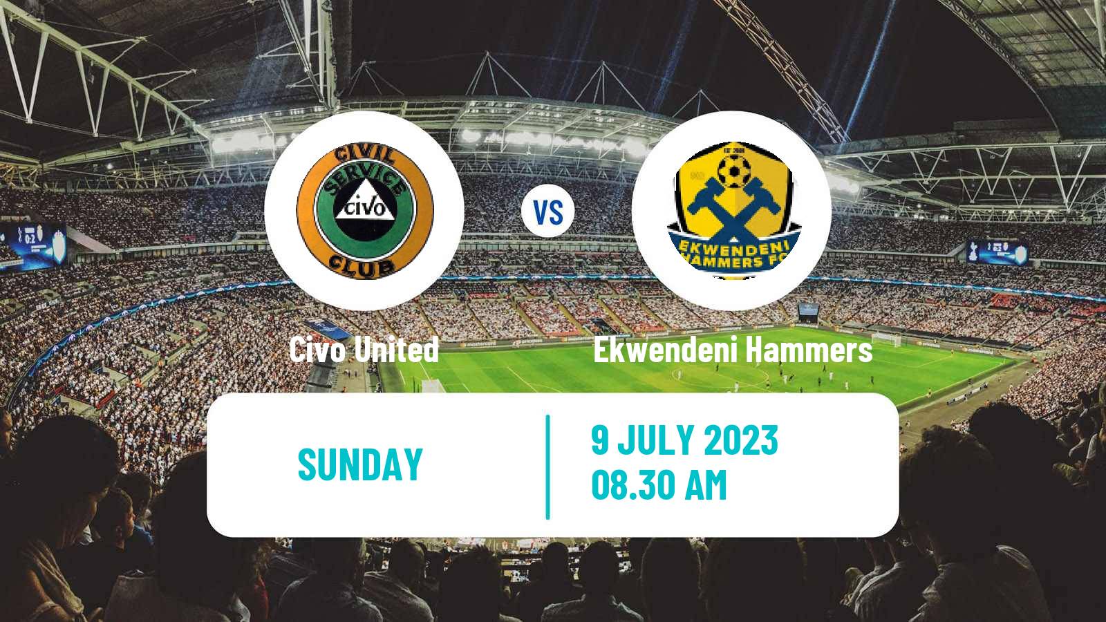 Soccer Malawi Premier Division Civo United - Ekwendeni Hammers