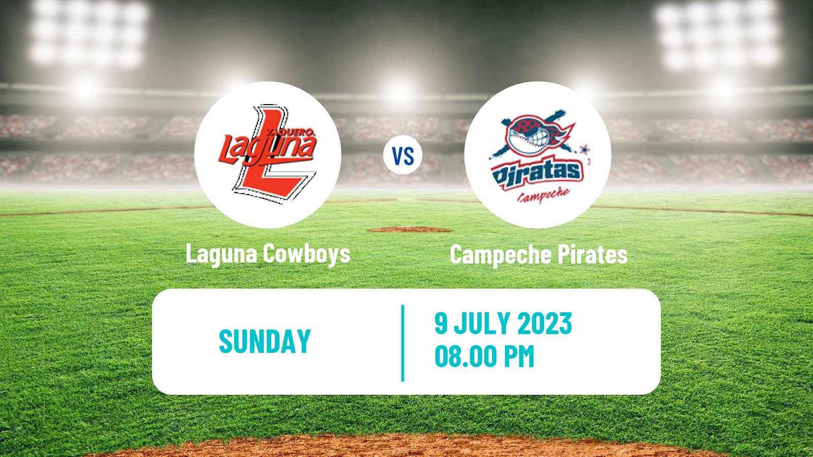 Baseball LMB Algodoneros de Unión Laguna - Campeche Pirates