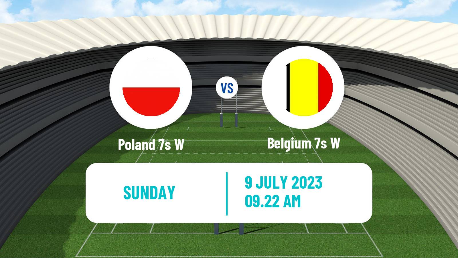 Rugby union Sevens Europe Series Women - Germany Poland 7s W - Belgium 7s W