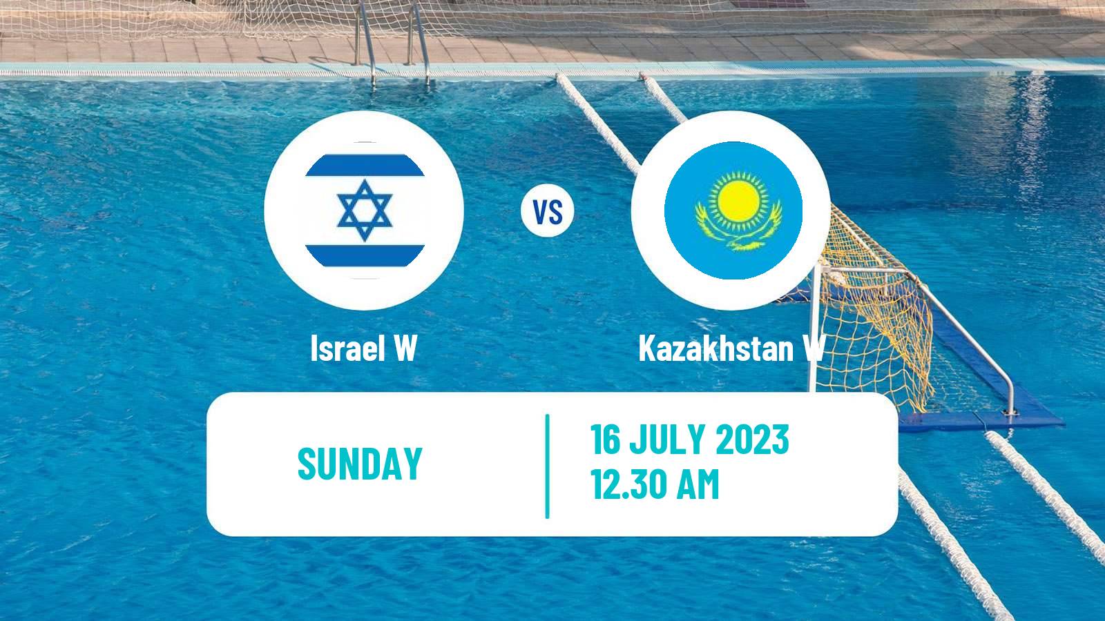 Water polo World Championship Water Polo Women Israel W - Kazakhstan W
