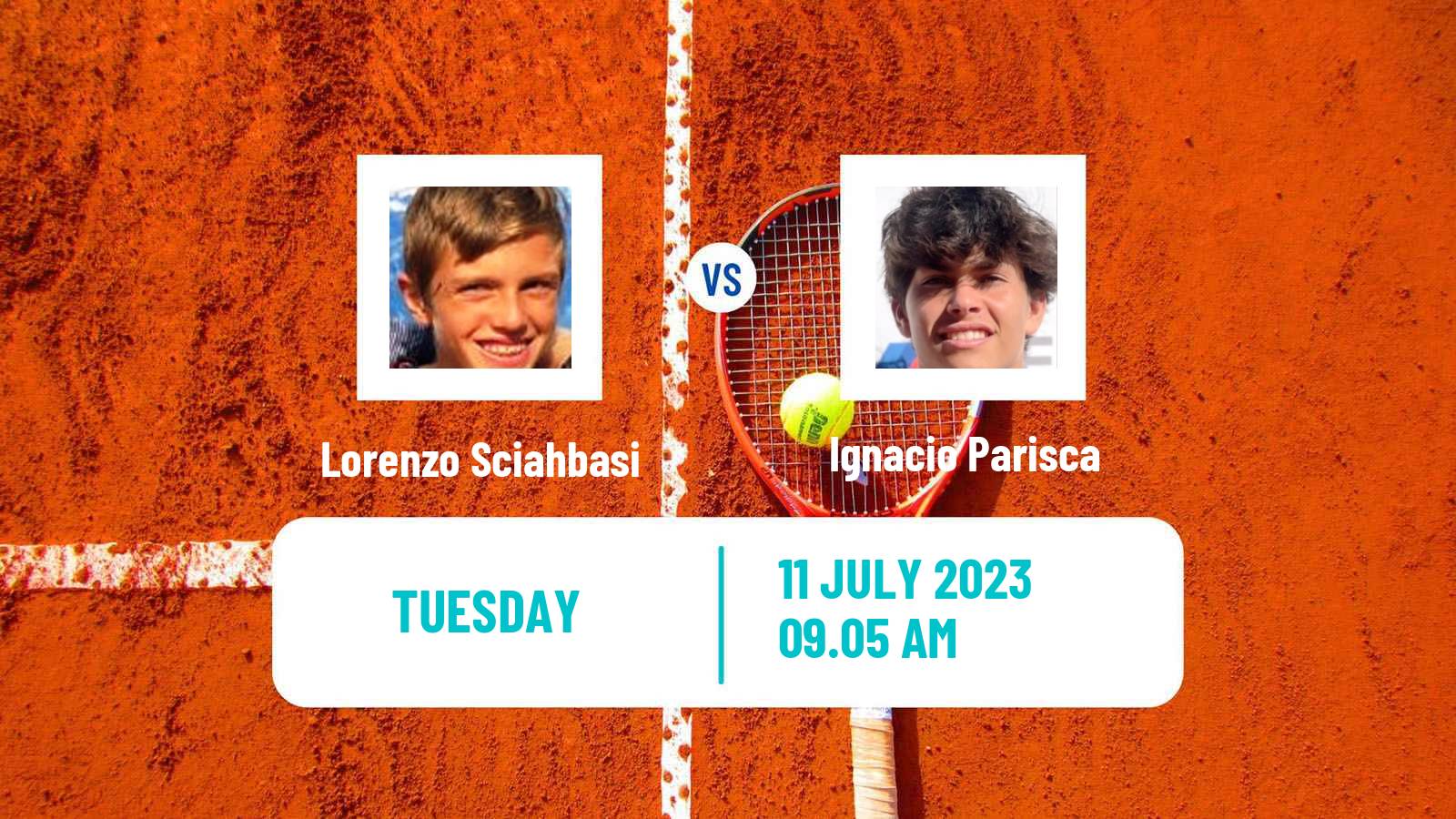 Tennis Boys Singles Wimbledon Lorenzo Sciahbasi - Ignacio Parisca