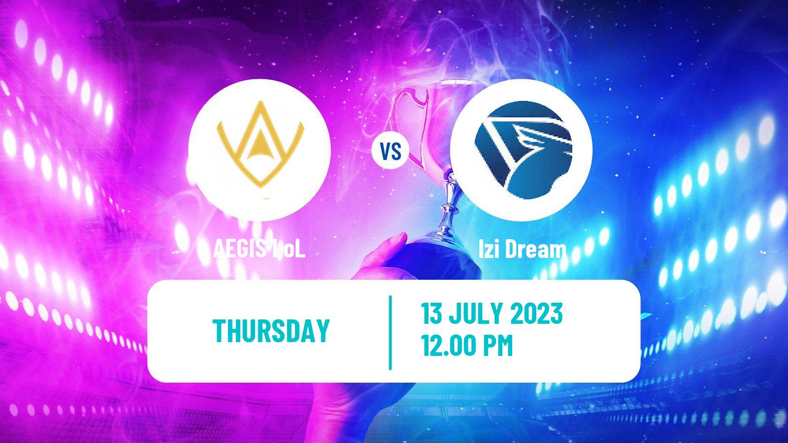 Esports League Of Legends Lfl AEGIS - Izi Dream
