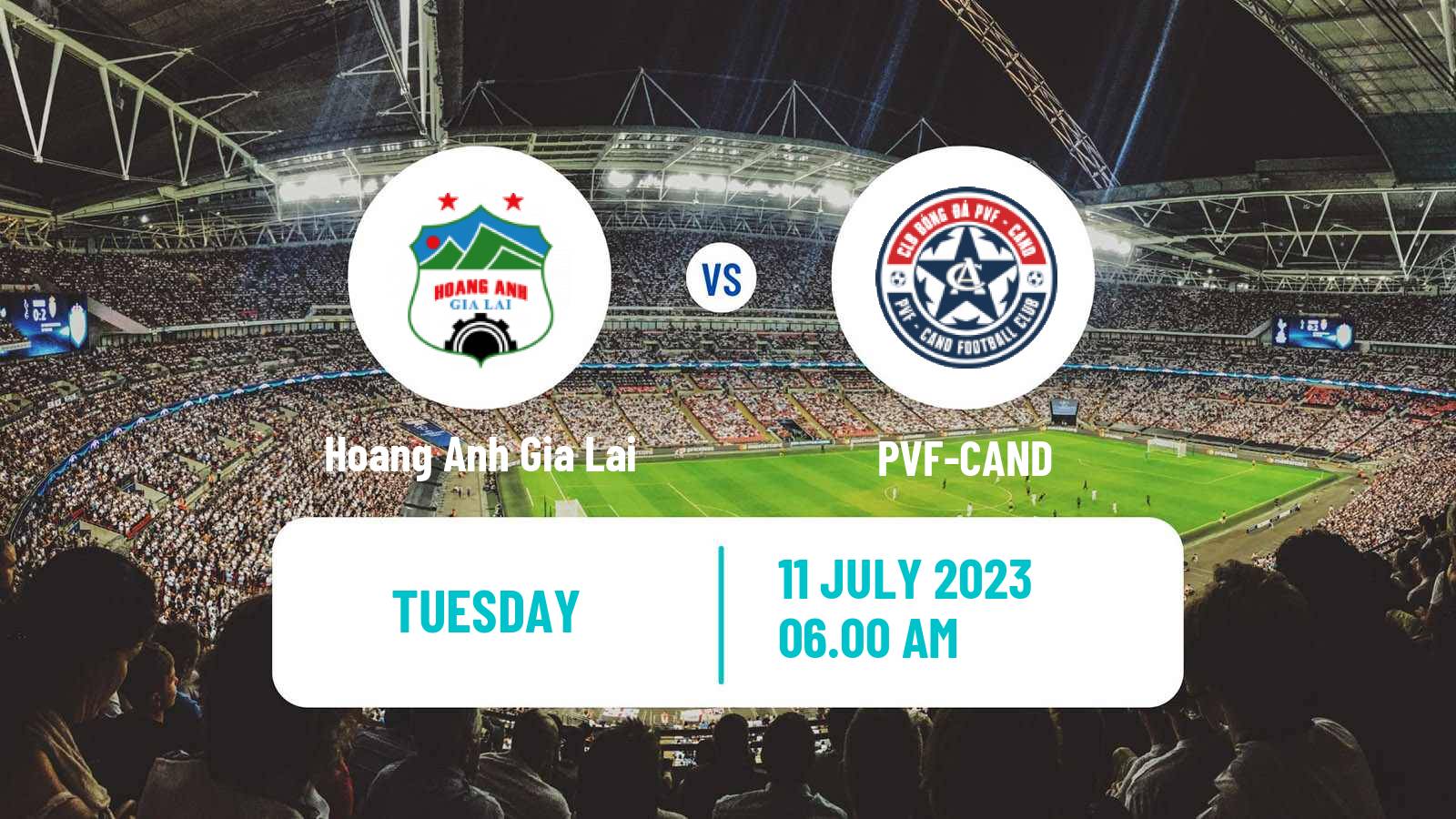 Soccer Vietnamese Cup Hoang Anh Gia Lai - PVF-CAND