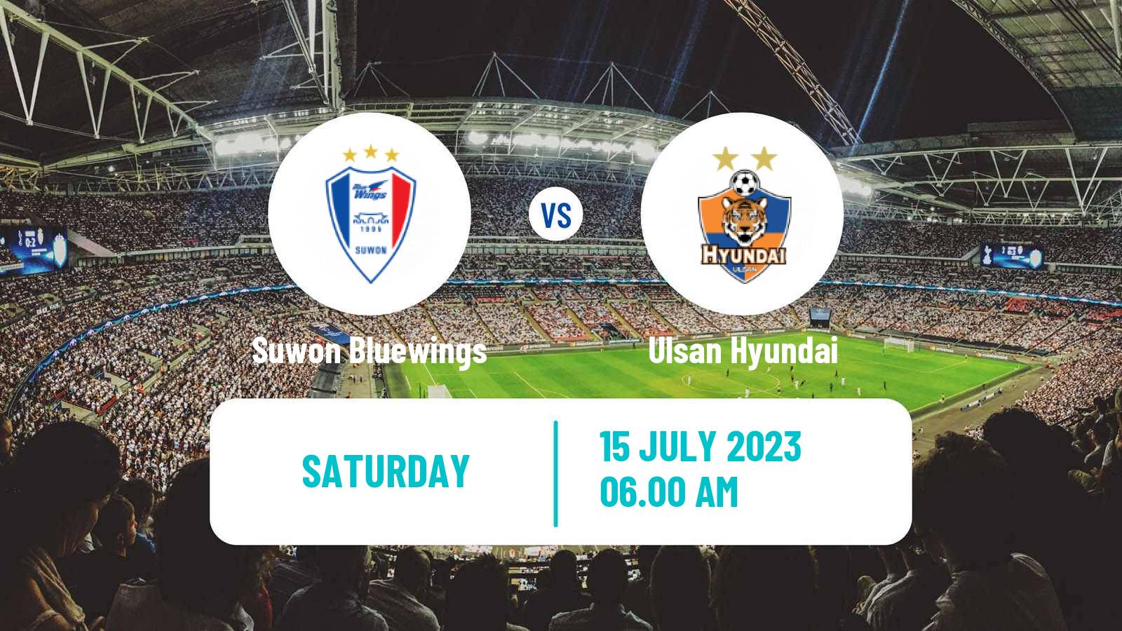 Soccer South Korean K-League 1 Suwon Bluewings - Ulsan HD