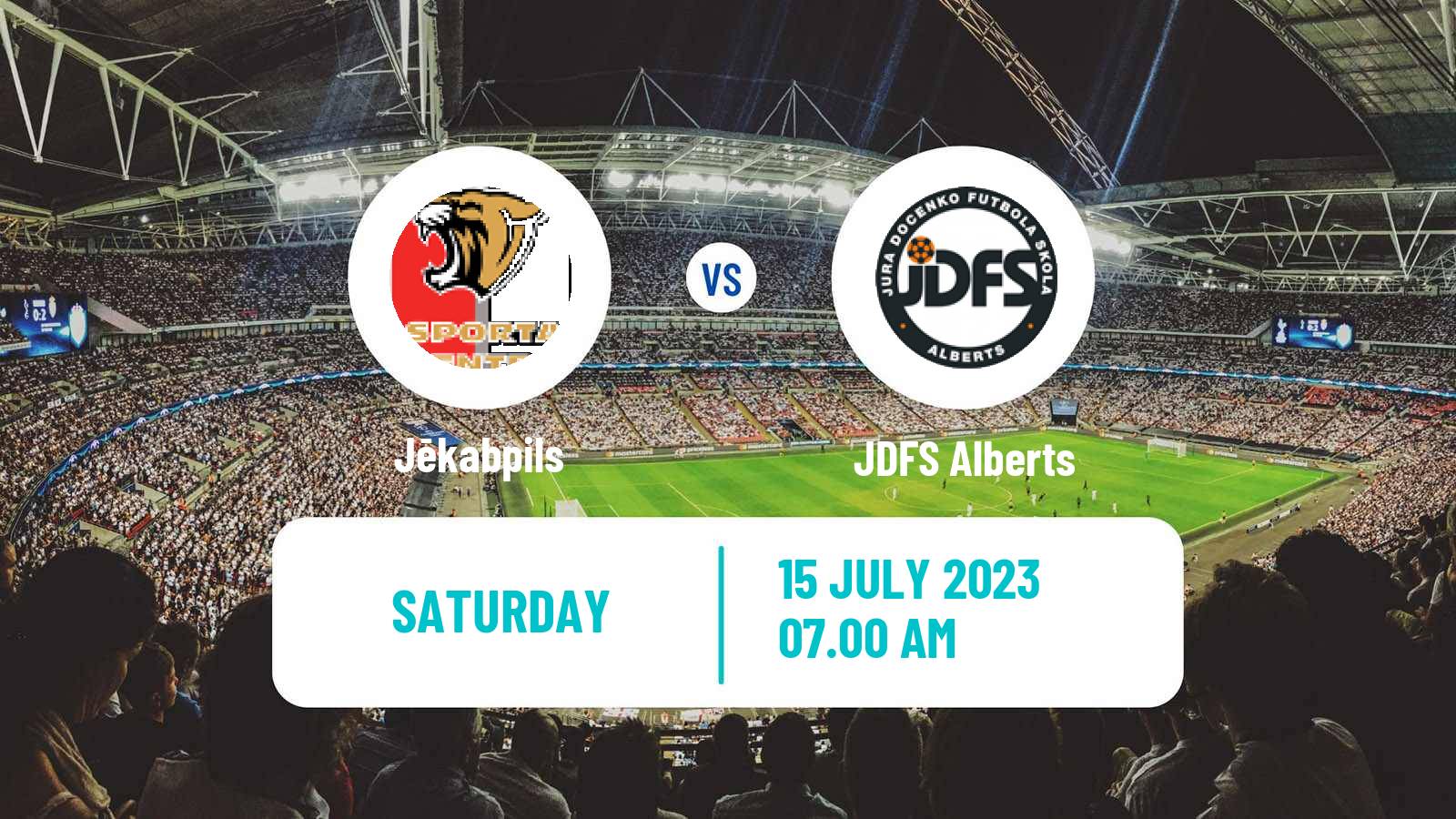 Soccer Latvian Cup Jēkabpils - JDFS Alberts