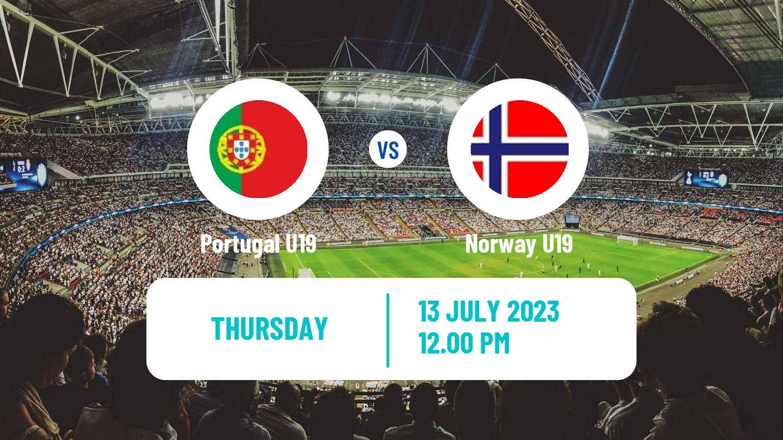 Soccer UEFA Euro U19 Portugal U19 - Norway U19