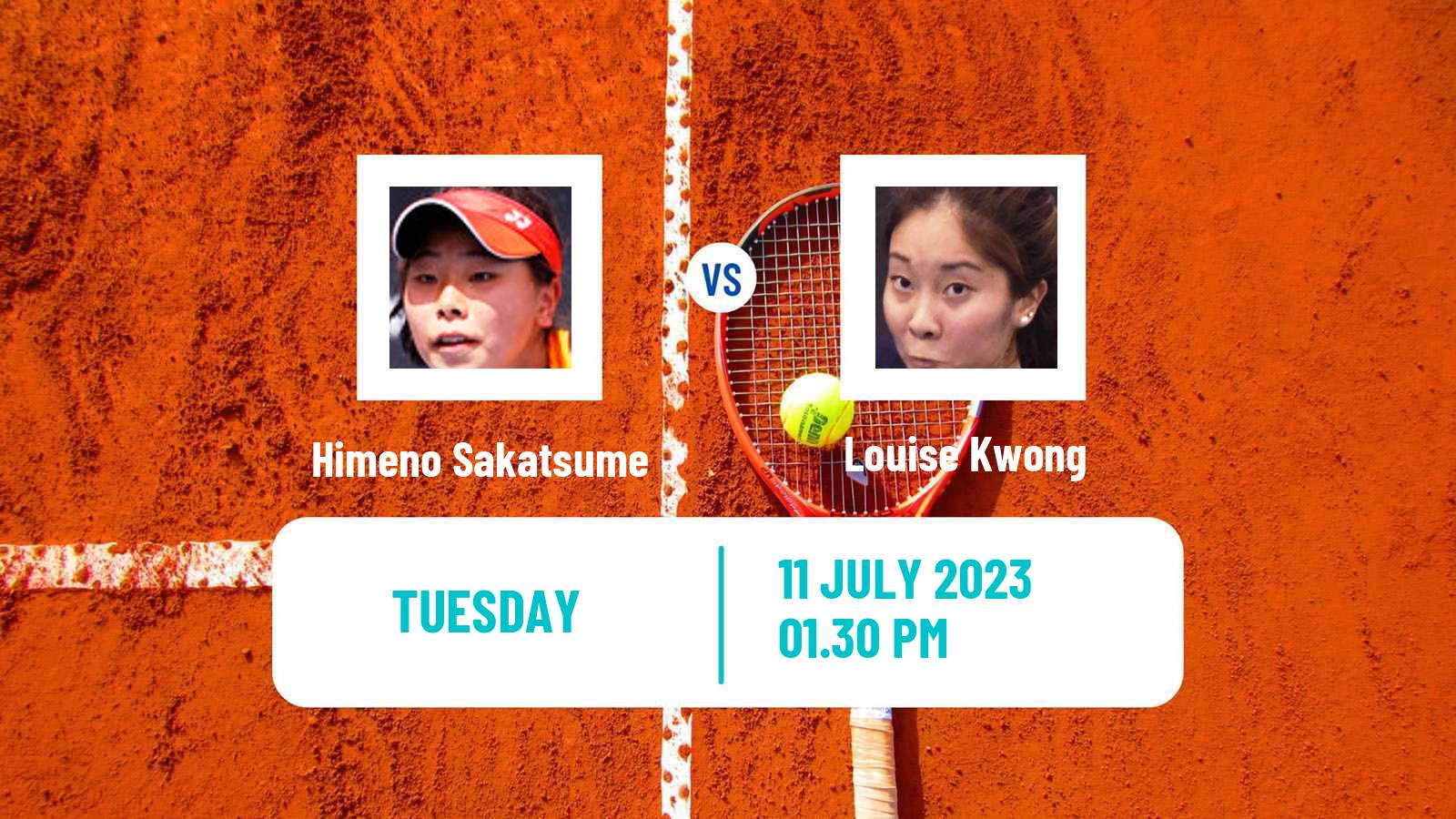 Tennis ITF W60 Saskatoon Women Himeno Sakatsume - Louise Kwong