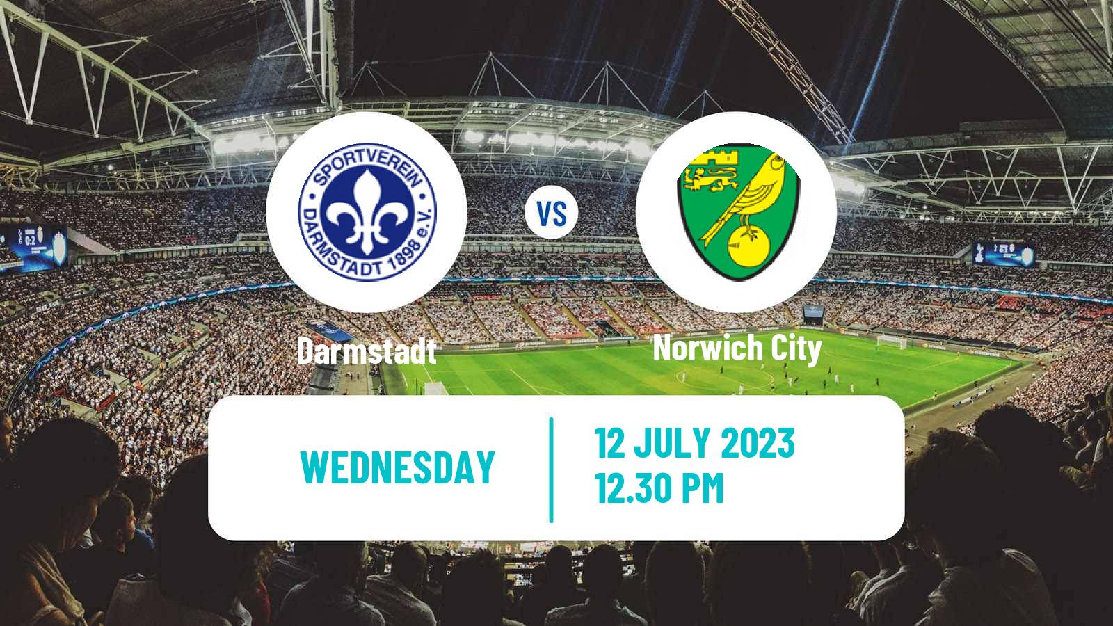 Soccer Club Friendly Darmstadt - Norwich City