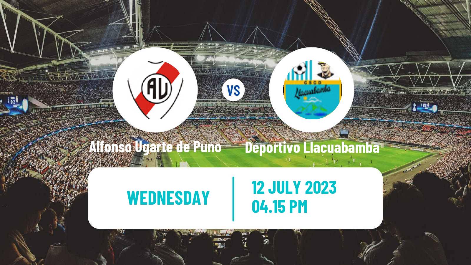 Soccer Peruvian Liga 2 Alfonso Ugarte de Puno - Deportivo Llacuabamba