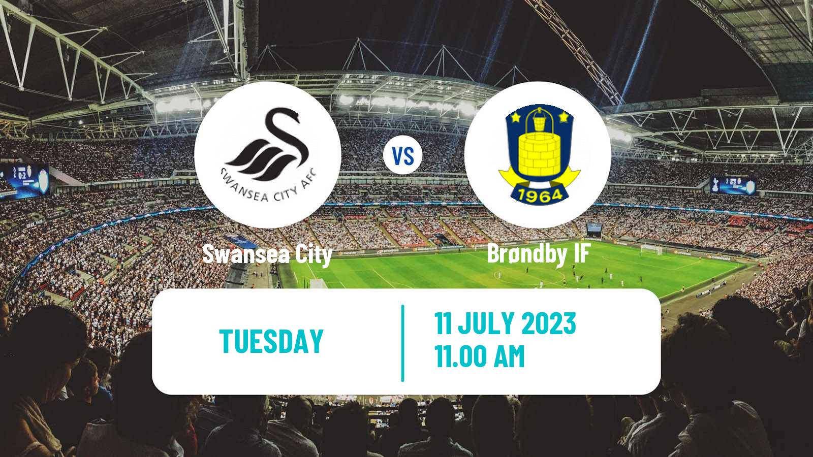 Soccer Club Friendly Swansea City - Brøndby