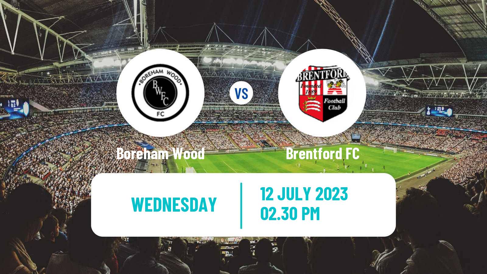 Soccer Club Friendly Boreham Wood - Brentford