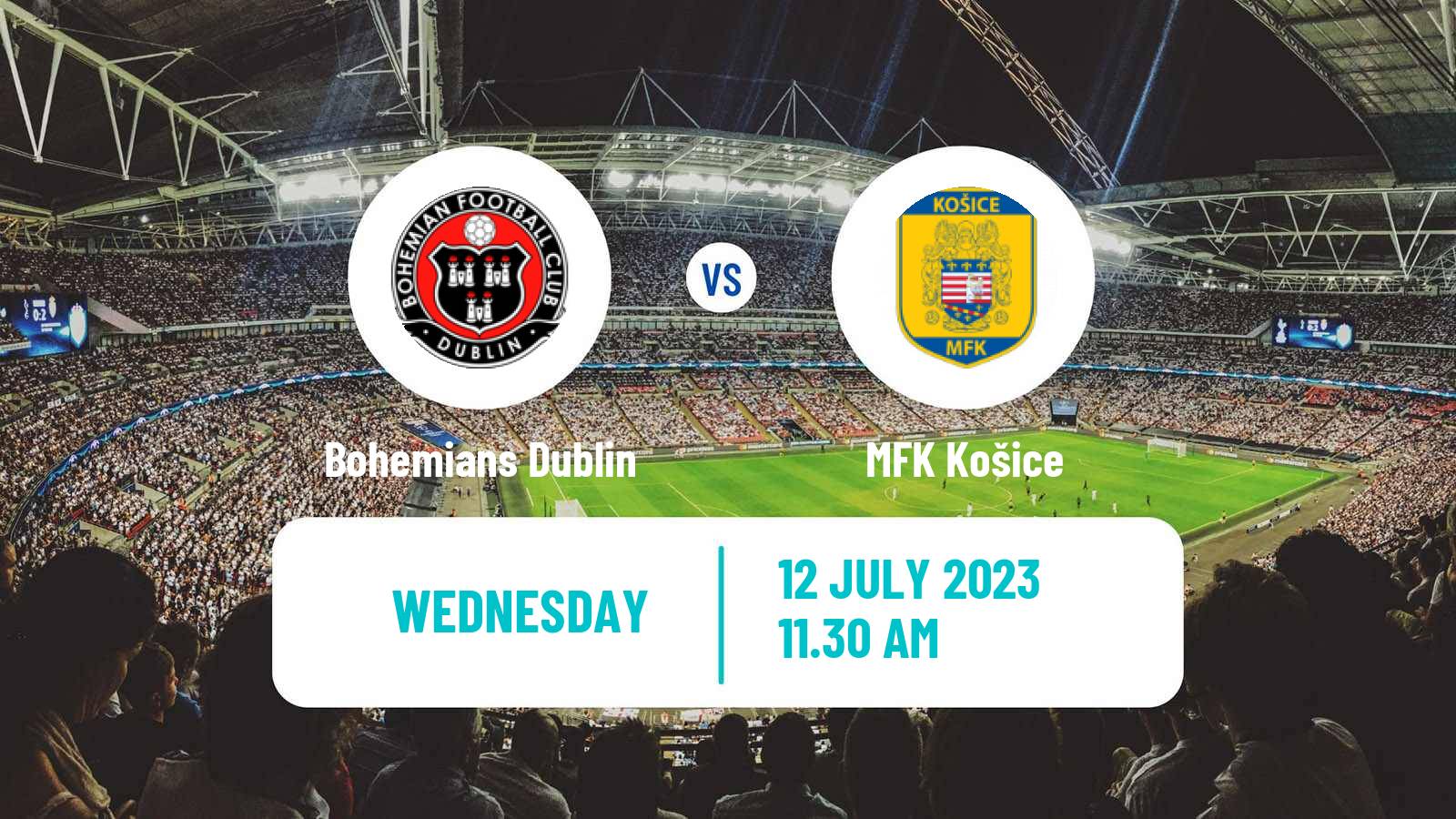 Soccer Club Friendly Bohemians Dublin - MFK Košice