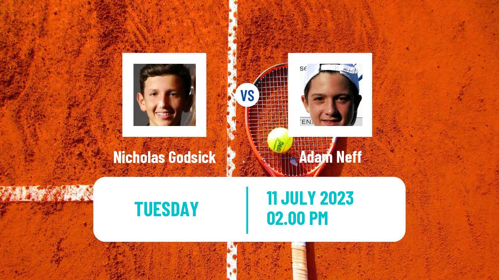 Tennis ITF M25 Dallas Tx Men Nicholas Godsick - Adam Neff