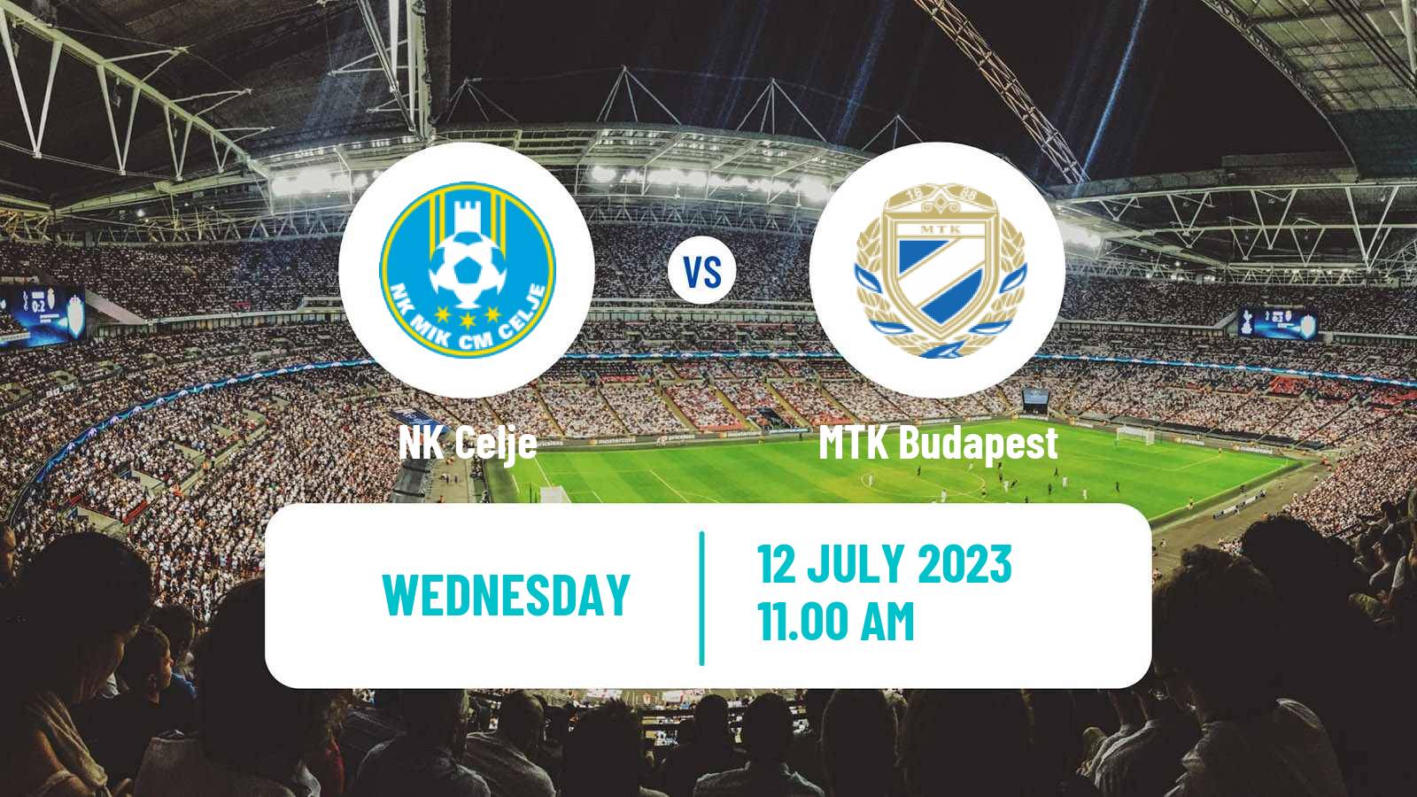 Soccer Club Friendly Celje - MTK Budapest