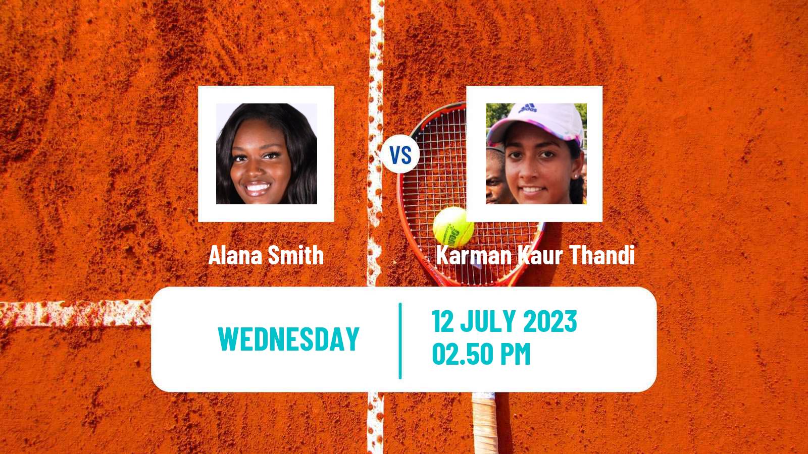 Tennis ITF W60 Saskatoon Women Alana Smith - Karman Kaur Thandi
