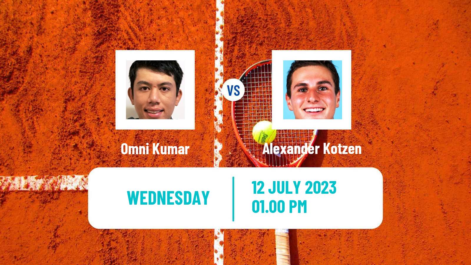 Tennis ITF M15 Lakewood Ca 2 Men Omni Kumar - Alexander Kotzen