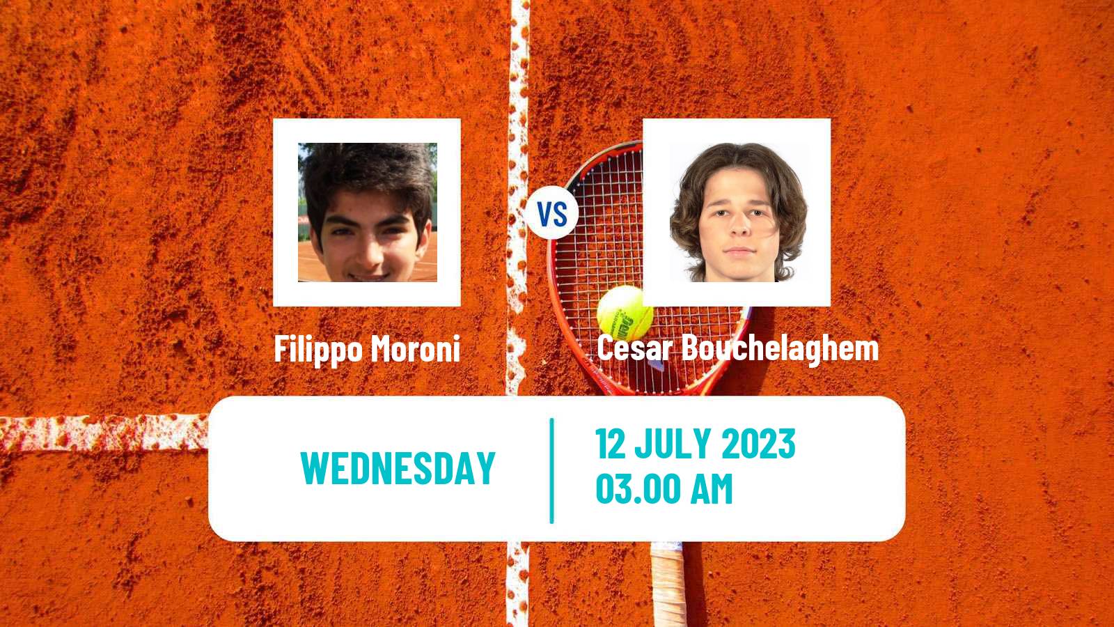 Tennis ITF M25 Uriage Men Filippo Moroni - Cesar Bouchelaghem
