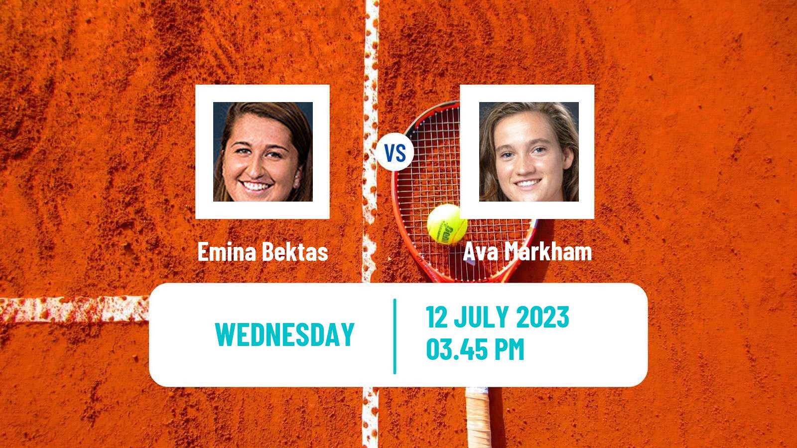Tennis ITF W60 Saskatoon Women Emina Bektas - Ava Markham