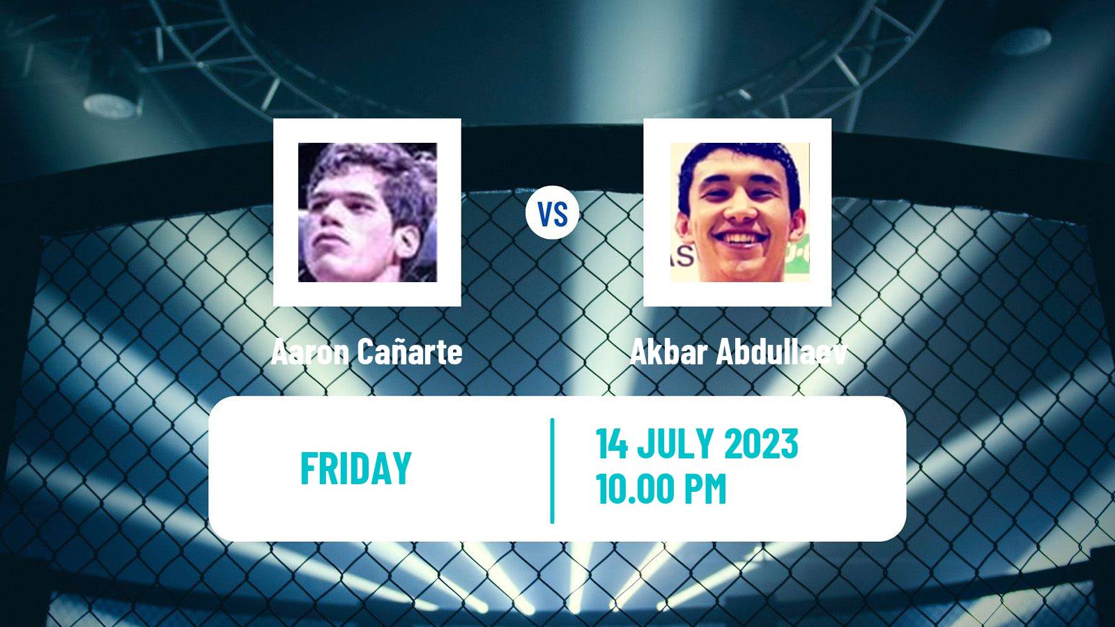 MMA Featherweight One Championship Men Aaron Cañarte - Akbar Abdullaev