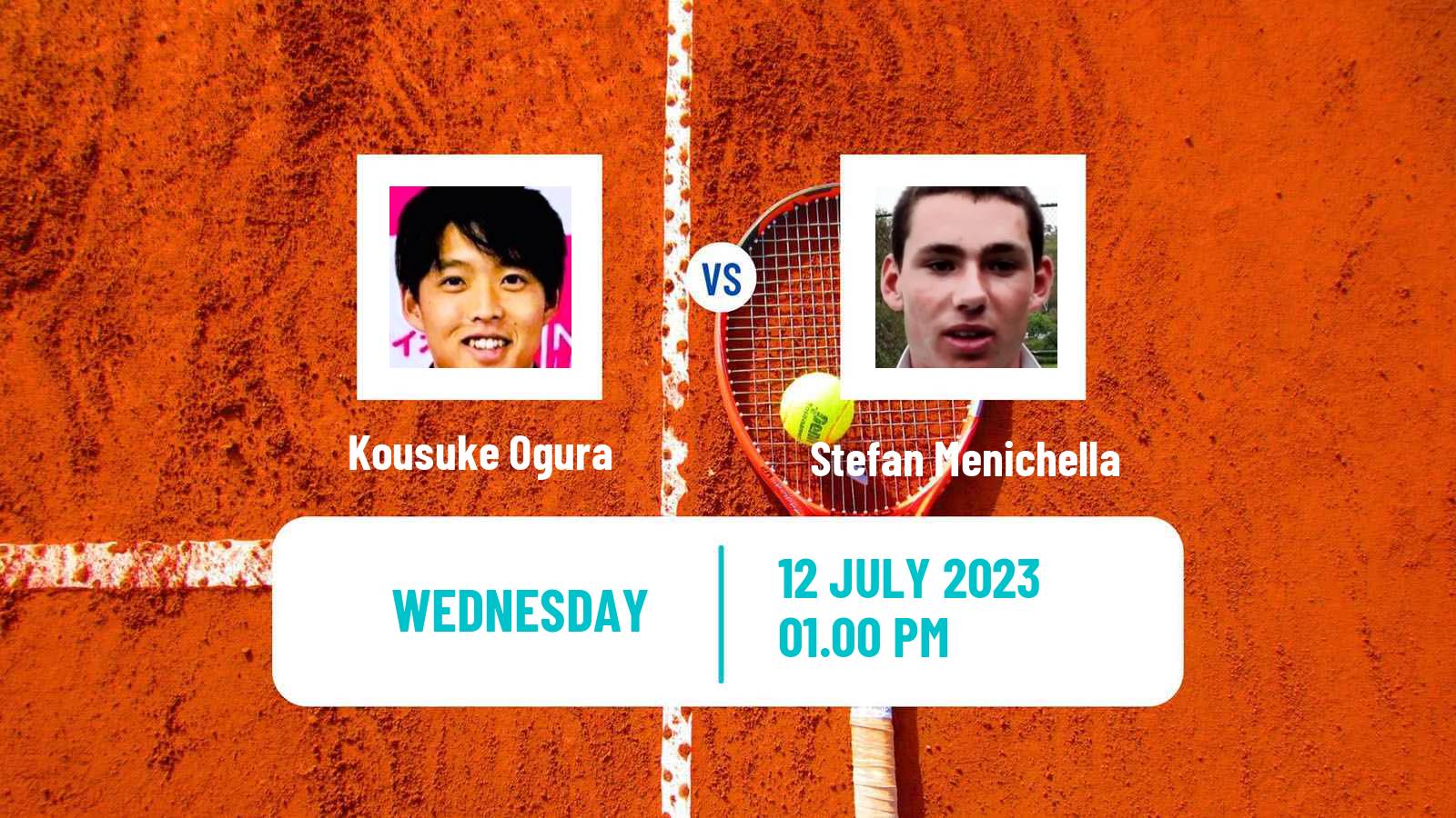 Tennis ITF M15 Lakewood Ca 2 Men Kousuke Ogura - Stefan Menichella