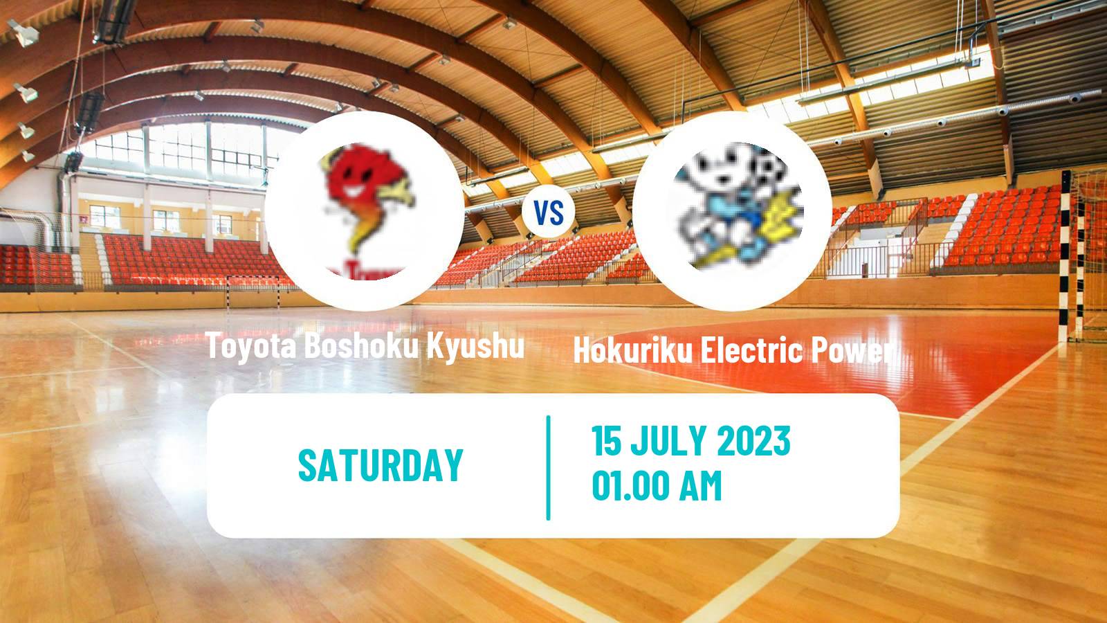 Handball Japan JHL Handball Toyota Boshoku Kyushu - Hokuriku Electric Power
