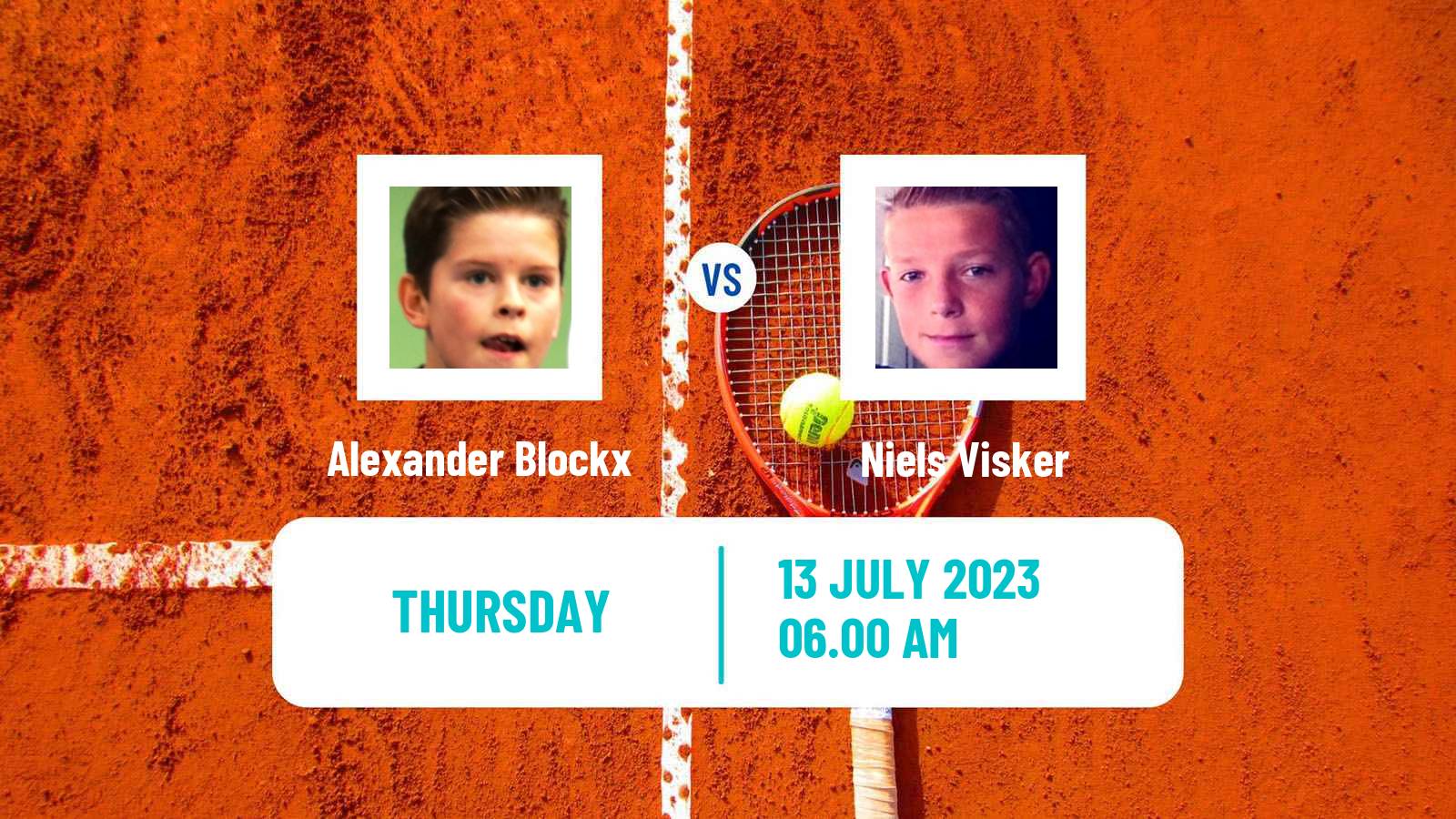 Tennis ITF M25 Esch Alzette Men Alexander Blockx - Niels Visker