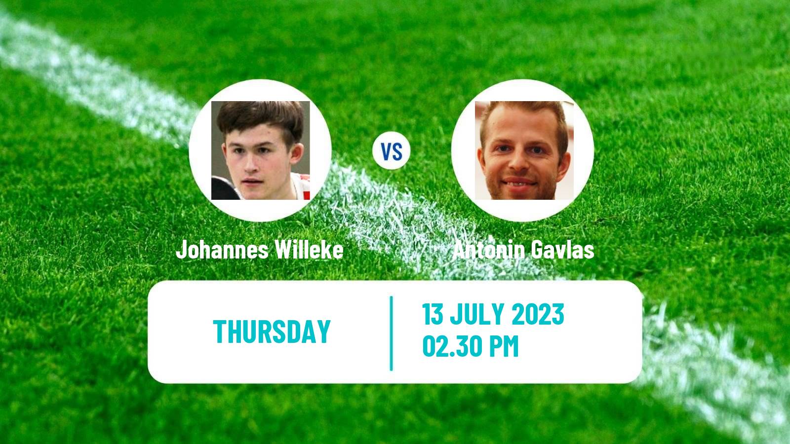 Table tennis Challenger Series Men Johannes Willeke - Antonin Gavlas