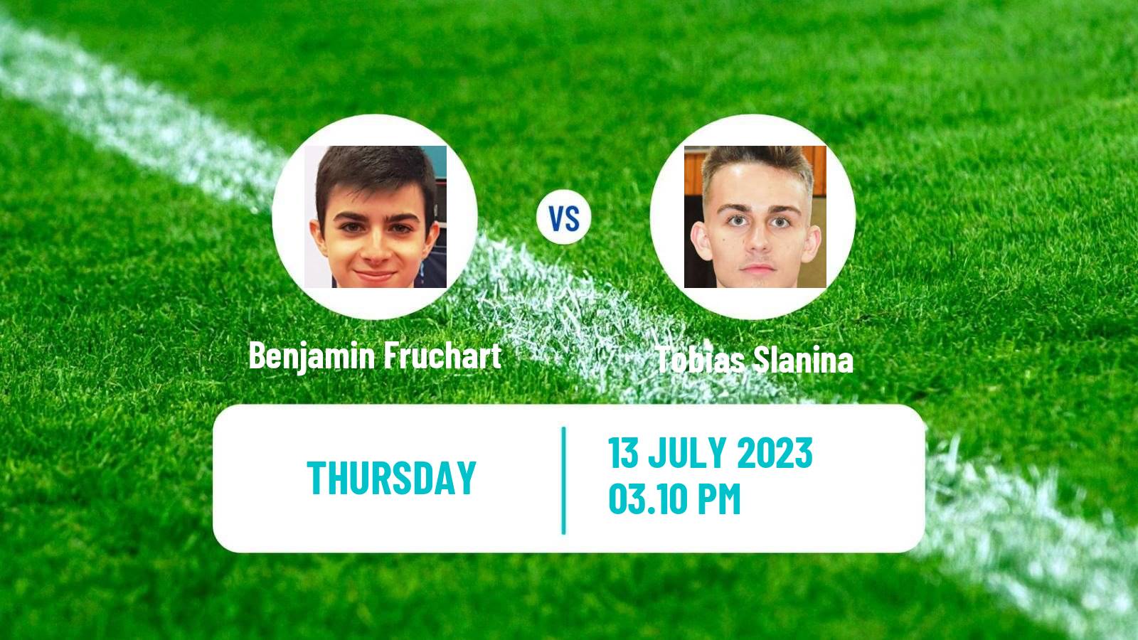 Table tennis Challenger Series Men Benjamin Fruchart - Tobias Slanina