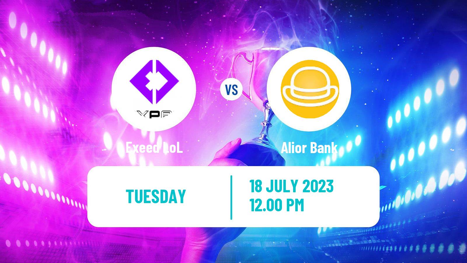 Esports League Of Legends Ultraliga Exeed - Alior Bank