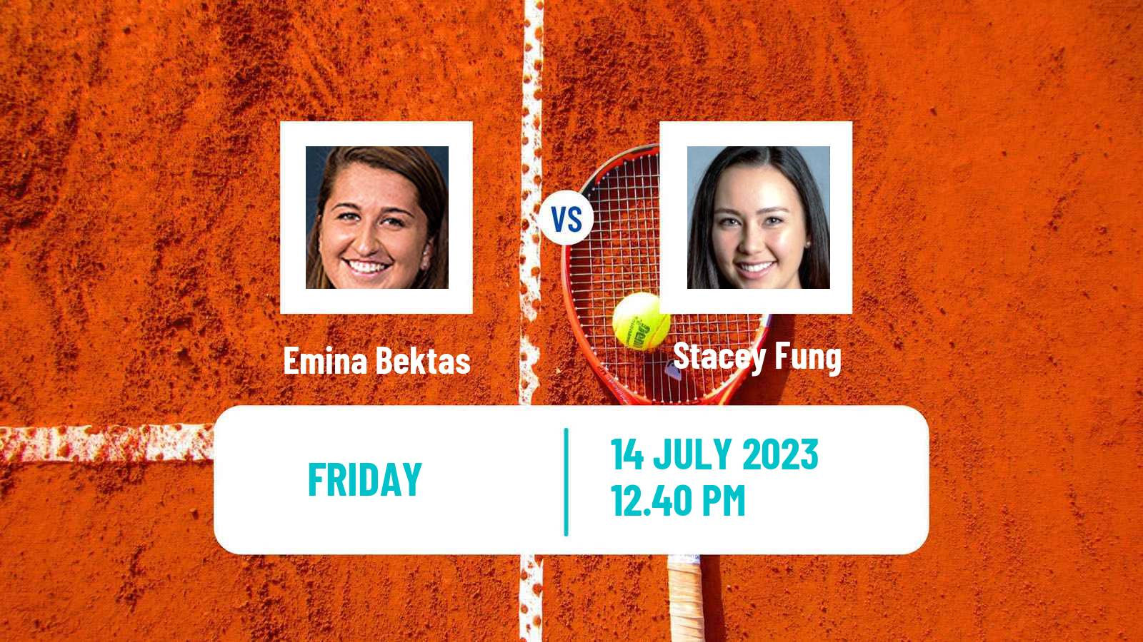 Tennis ITF W60 Saskatoon Women Emina Bektas - Stacey Fung