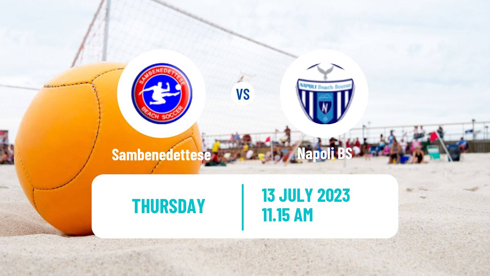 Beach soccer Serie A Sambenedettese - Napoli BS