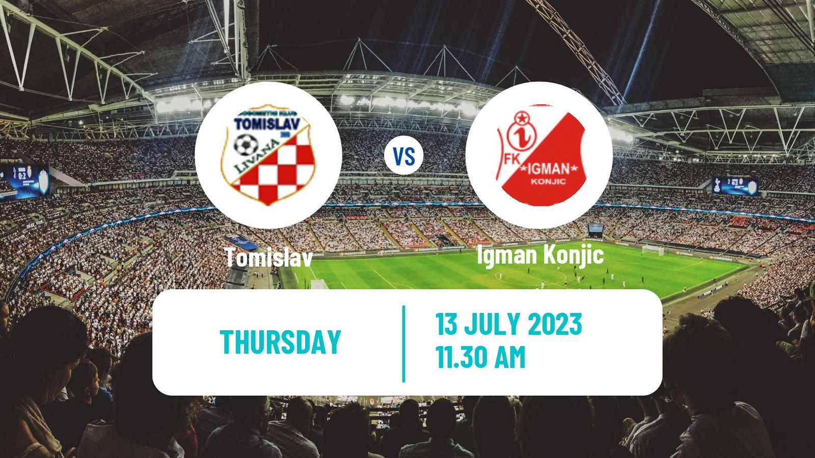 Soccer Club Friendly Tomislav - Igman Konjic