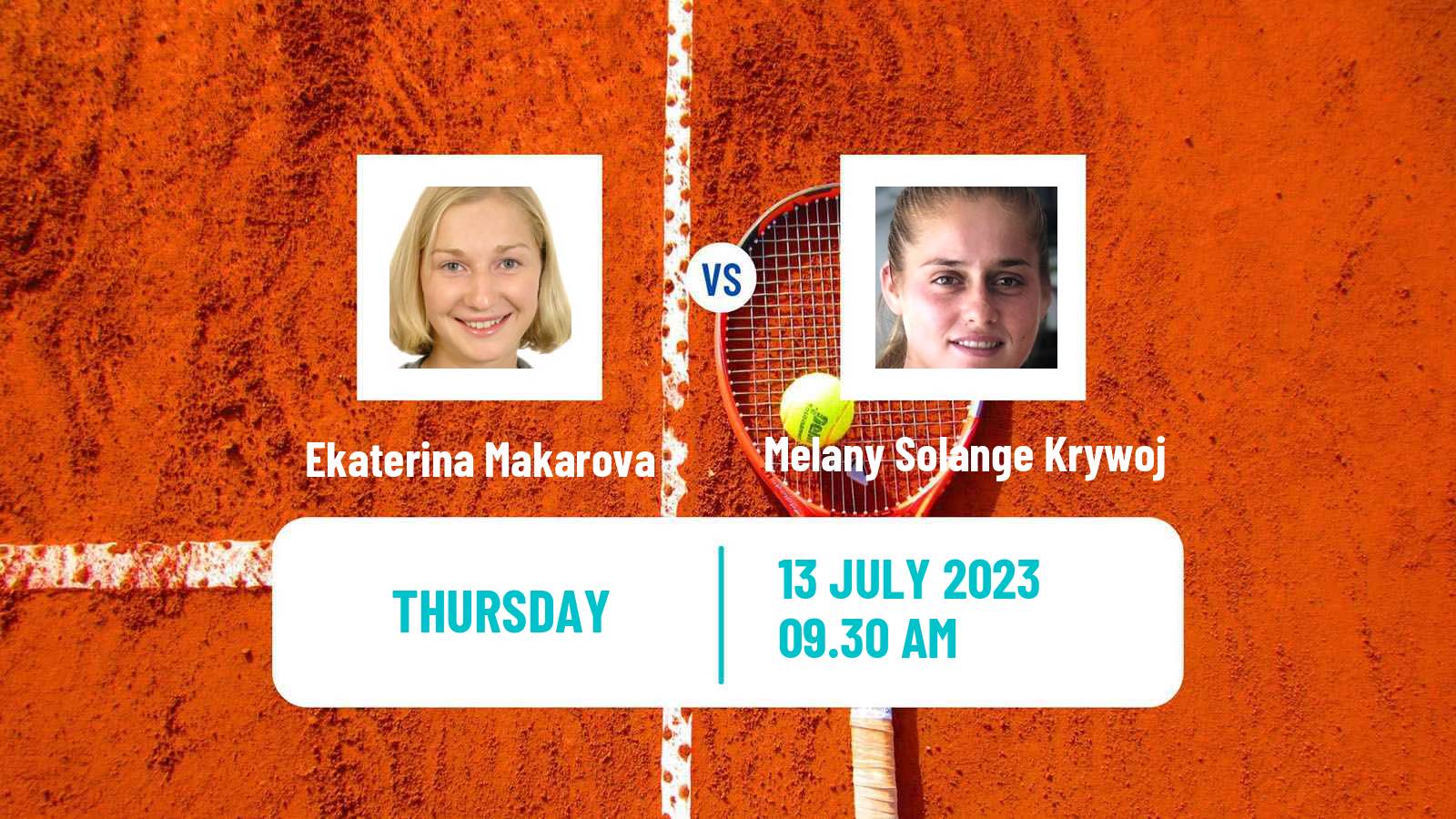Tennis ITF W25 Punta Cana 2 Women Ekaterina Makarova - Melany Solange Krywoj