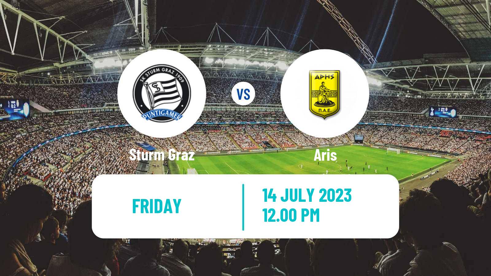 Soccer Club Friendly Sturm Graz - Aris