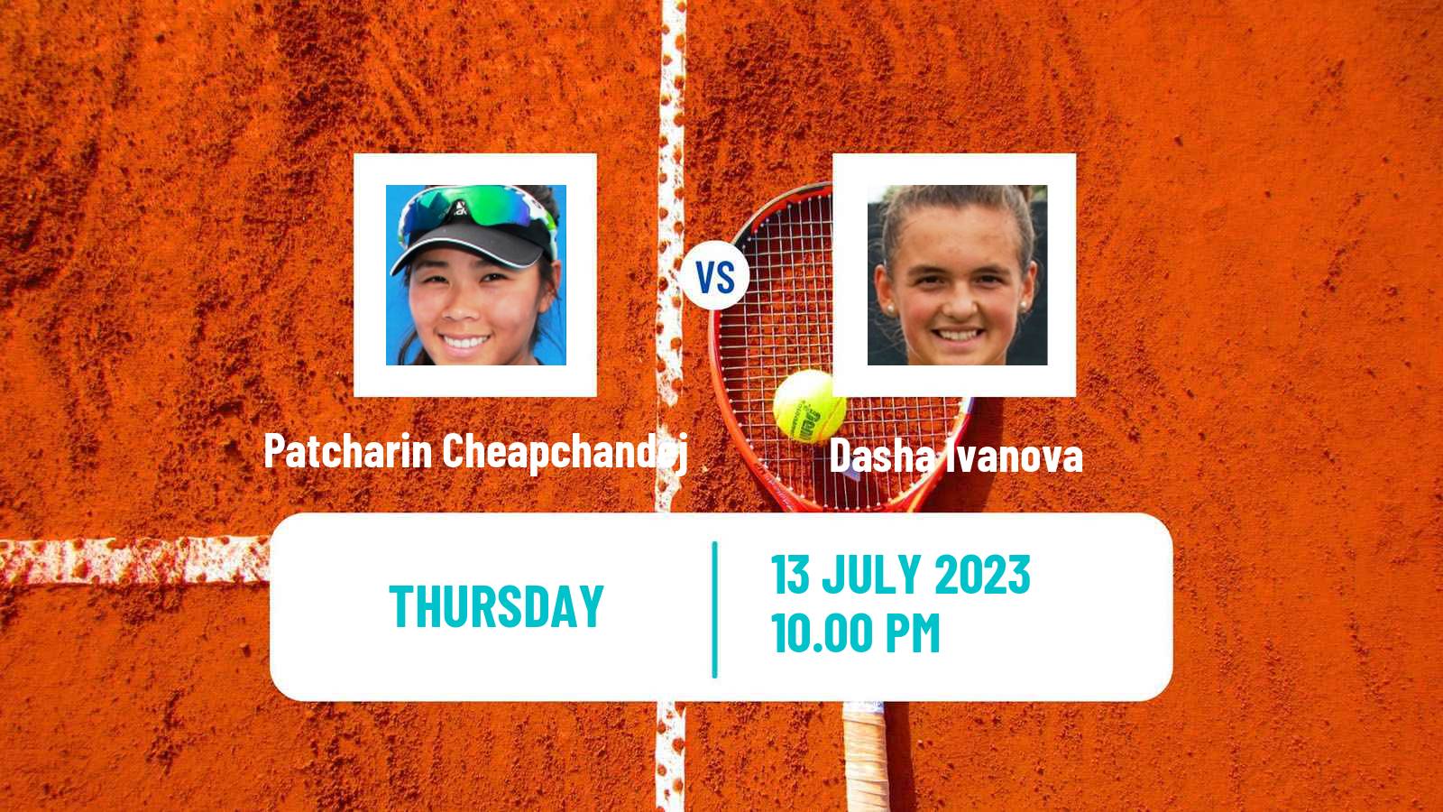 Tennis ITF W15 Nakhon Si Thammarat 3 Women Patcharin Cheapchandej - Dasha Ivanova