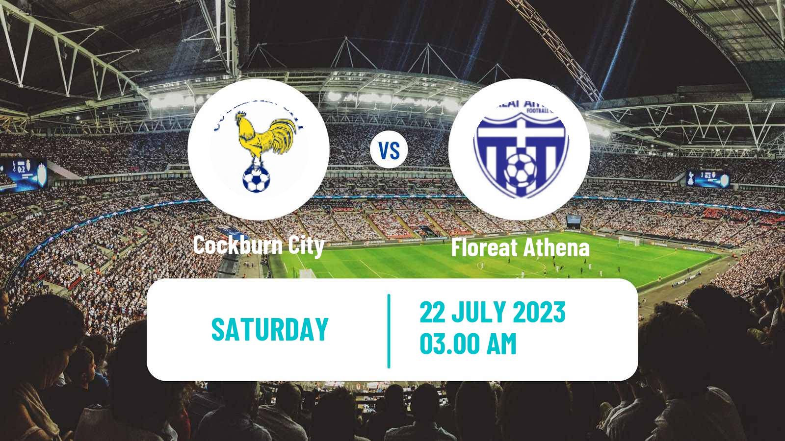 Soccer Australian NPL Western Australia Cockburn City - Floreat Athena
