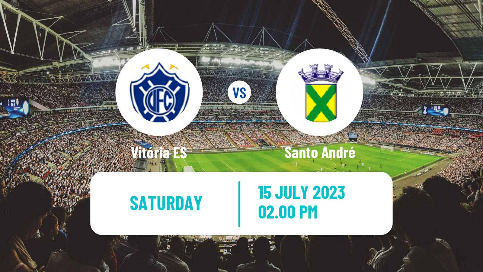 Soccer Brazilian Serie D Vitória ES - Santo André