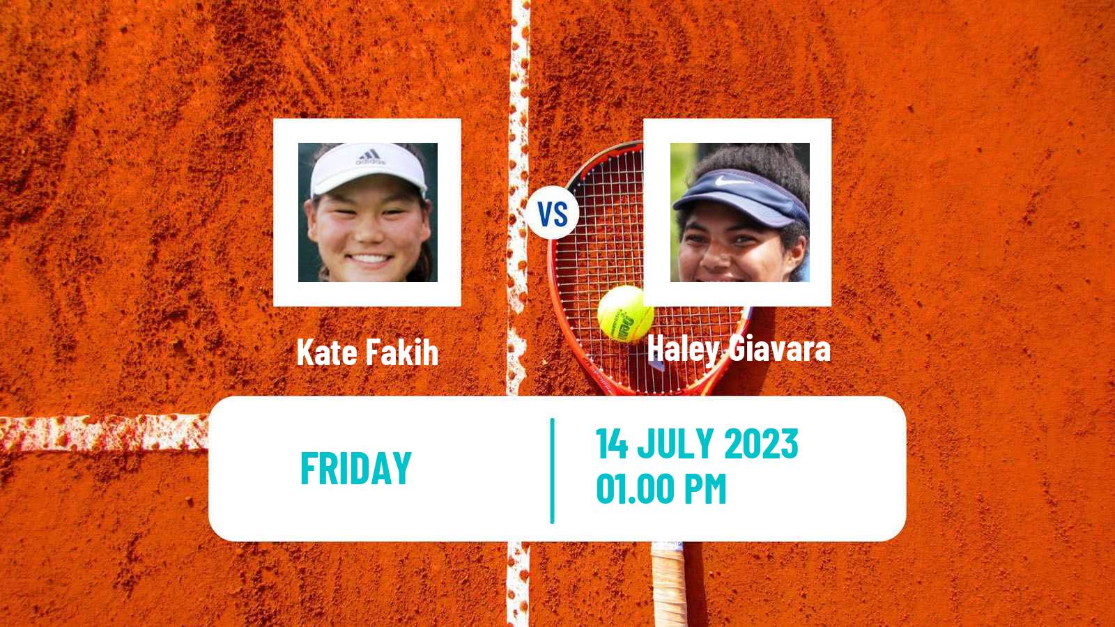 Tennis ITF W15 Lakewood Ca 2 Women Kate Fakih - Haley Giavara