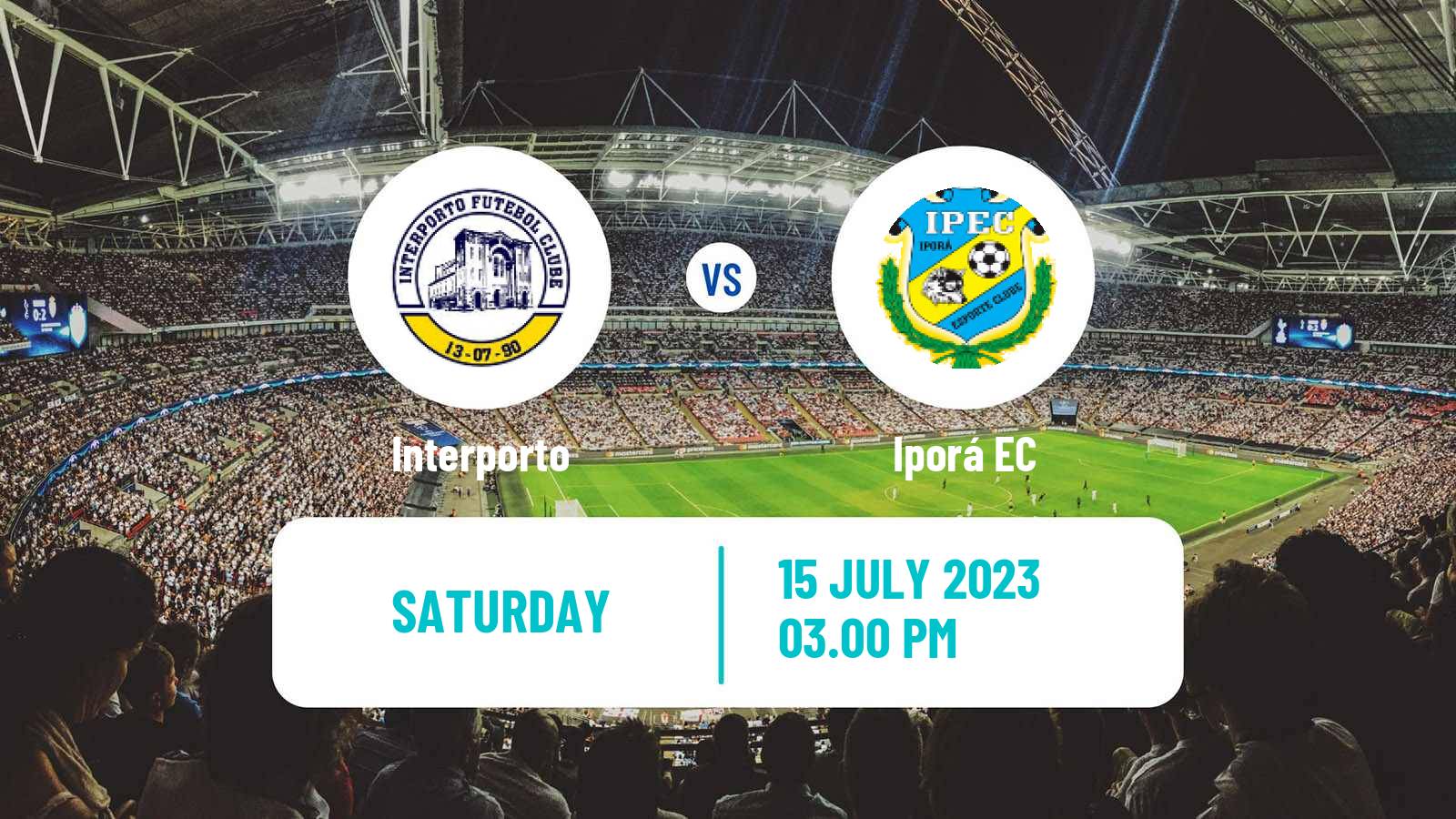Soccer Brazilian Serie D Interporto - Iporá
