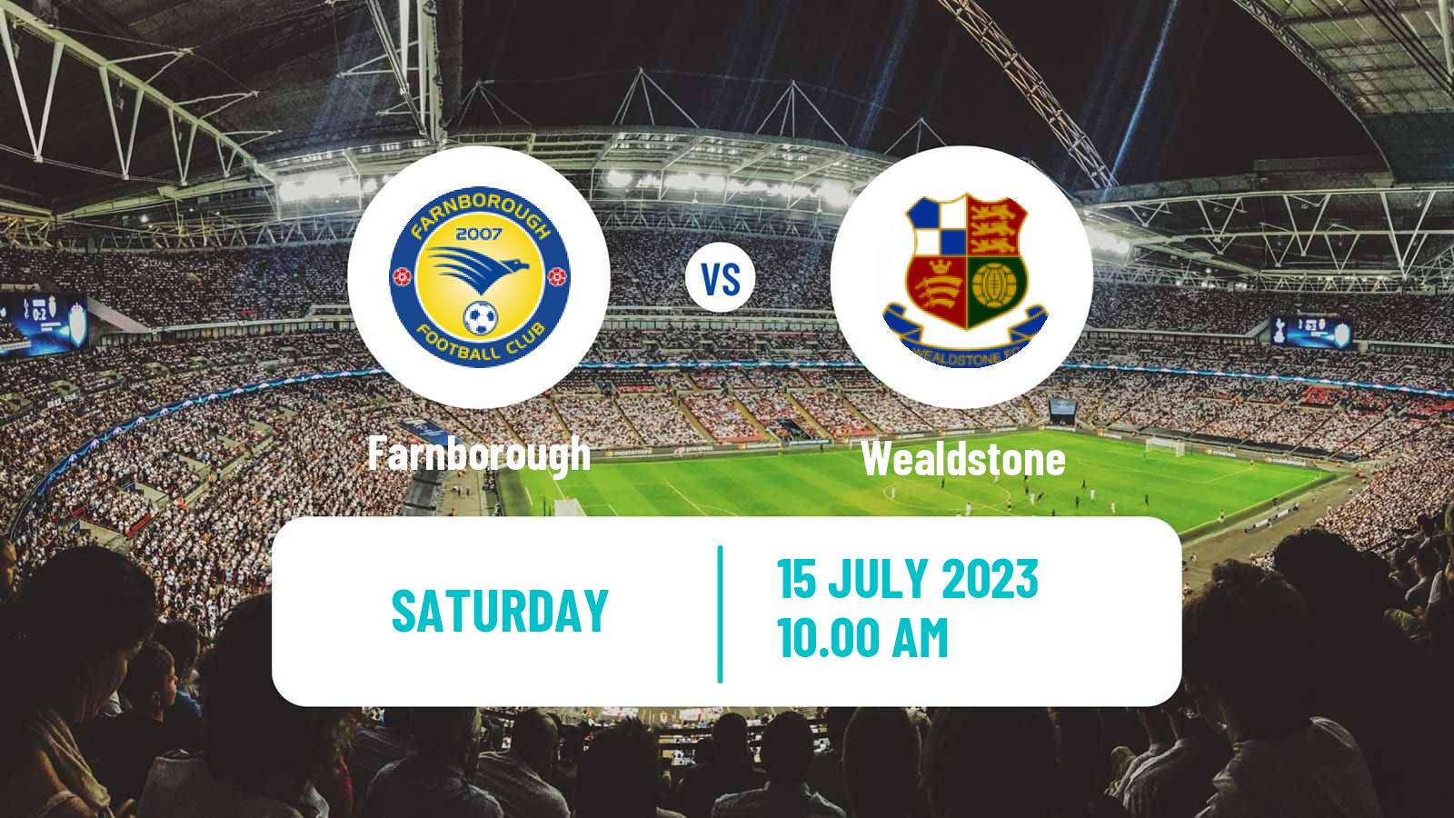 Soccer Club Friendly Farnborough - Wealdstone