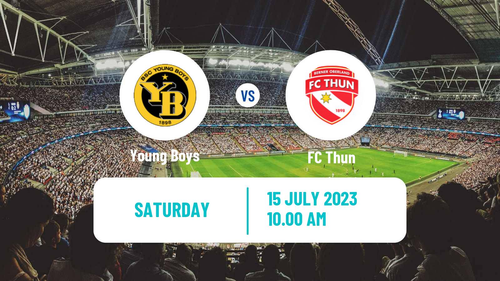 Soccer Club Friendly Young Boys - Thun