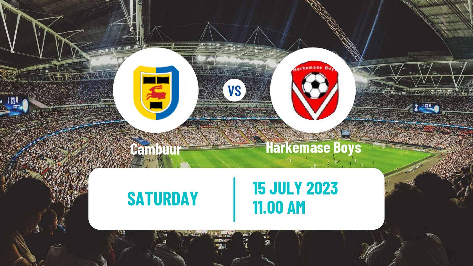 Soccer Club Friendly Cambuur - Harkemase Boys