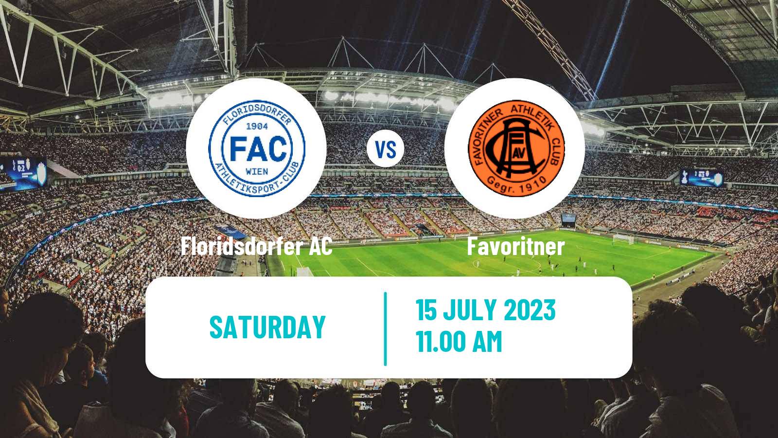 Soccer Club Friendly Floridsdorfer AC - Favoritner