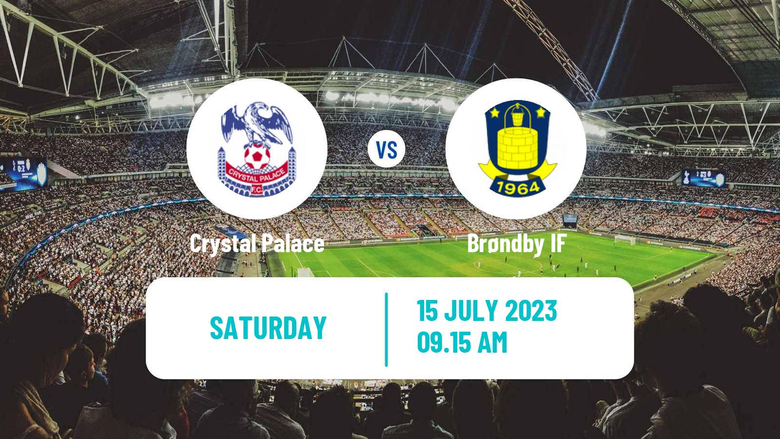 Soccer Club Friendly Crystal Palace - Brøndby