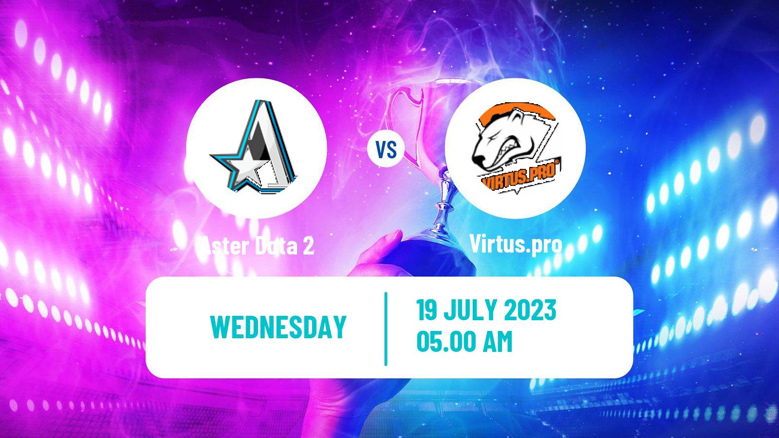 Esports Dota 2 Riyadh Masters Aster - Virtus.pro