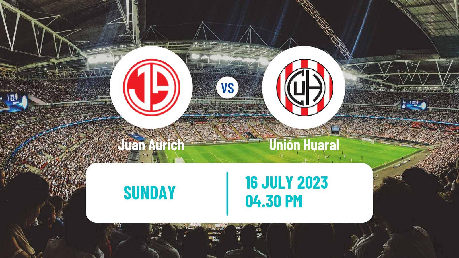 Soccer Peruvian Liga 2 Juan Aurich - Unión Huaral