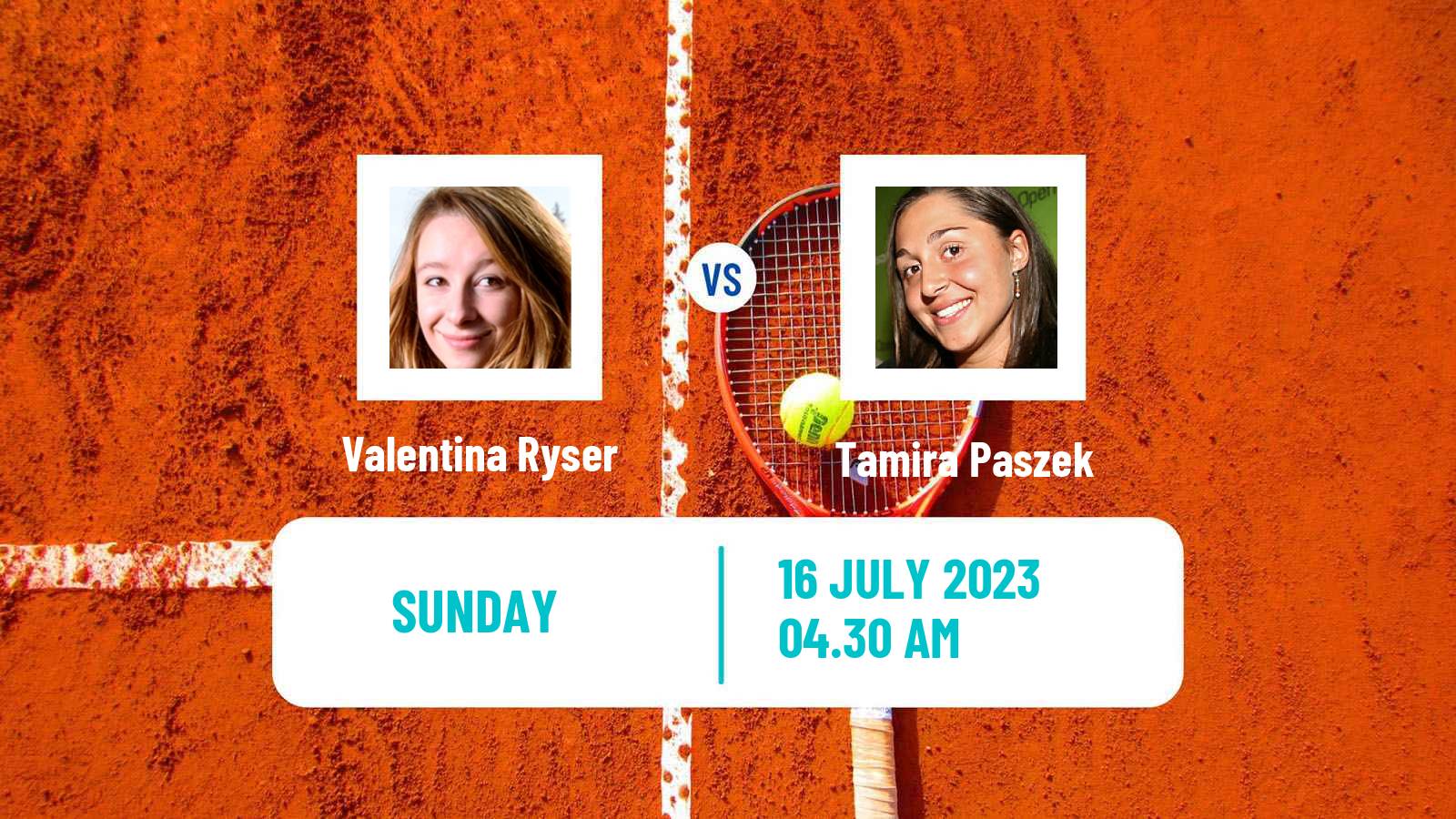 Tennis ITF W25 Don Benito Women Valentina Ryser - Tamira Paszek