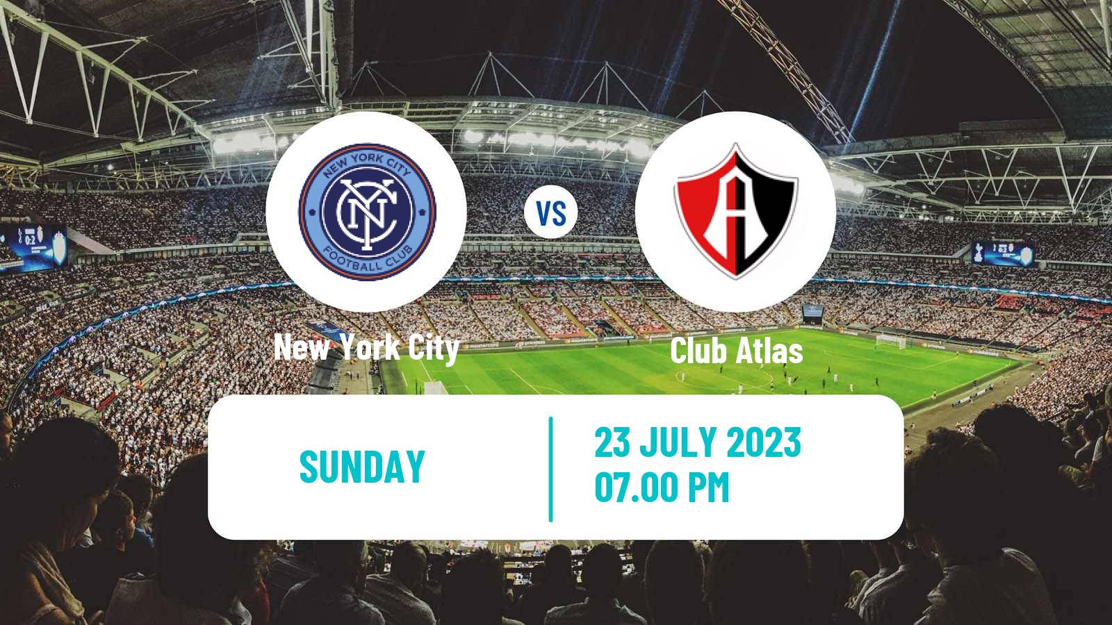 Soccer CONCACAF League Cup New York City - Atlas
